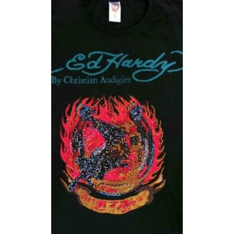 Origineel Ed Hardy shirt Maat M