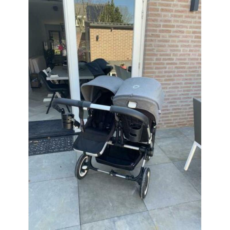 In zeer goede staat! Bugaboo donkey duo grey melange