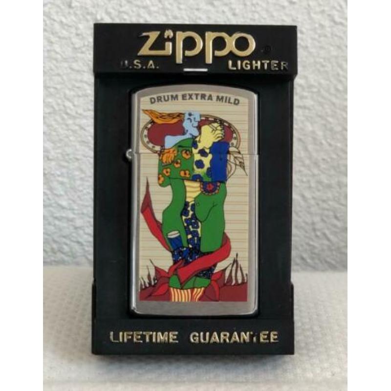 Zippo aansteker (merk Drum)