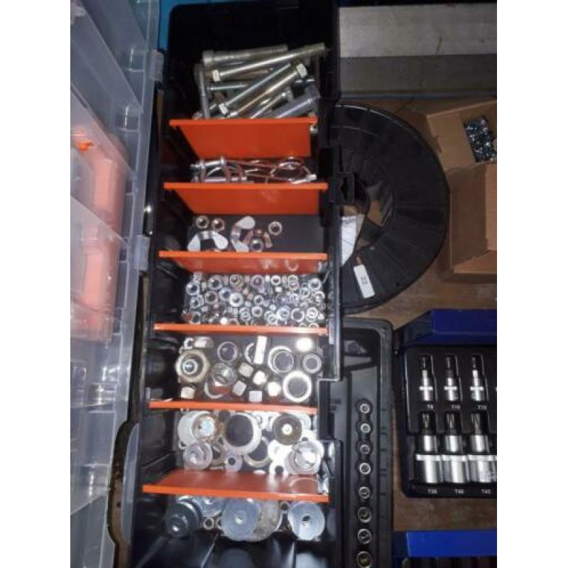 Partij gereedschap, handgereedschap, krachtdoppen, torx
