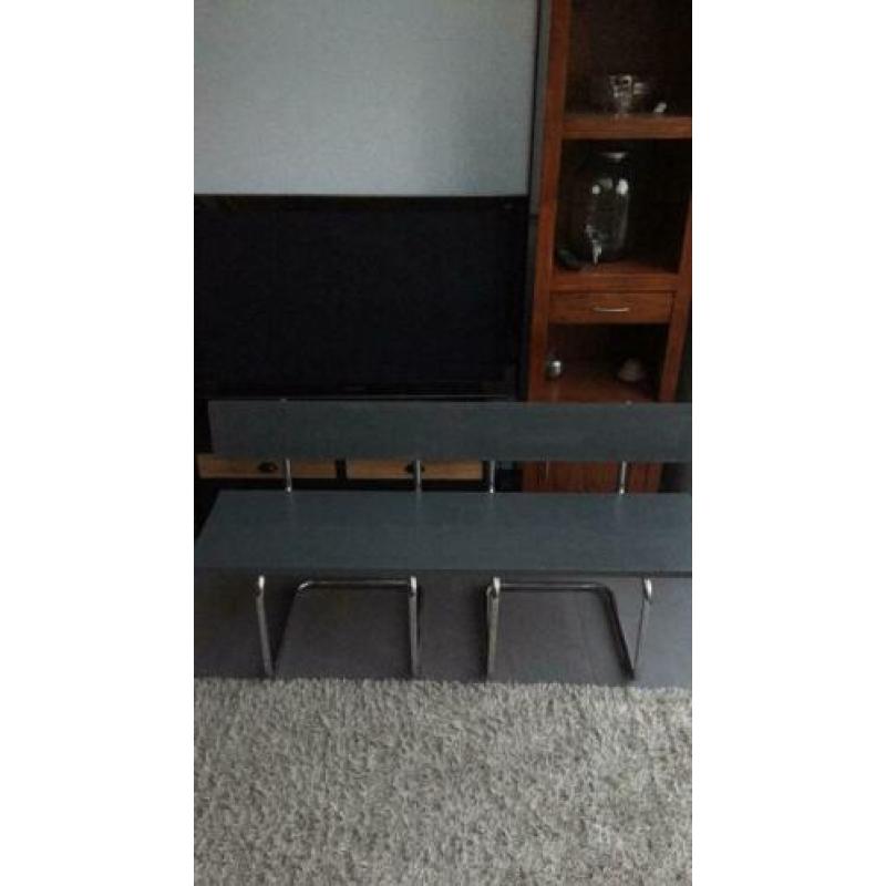 Tuin / eetkamer / serrebank