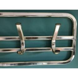 Prachtige goudkleurige vintage wandkapstok.