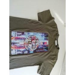 Legergroen stone island xl