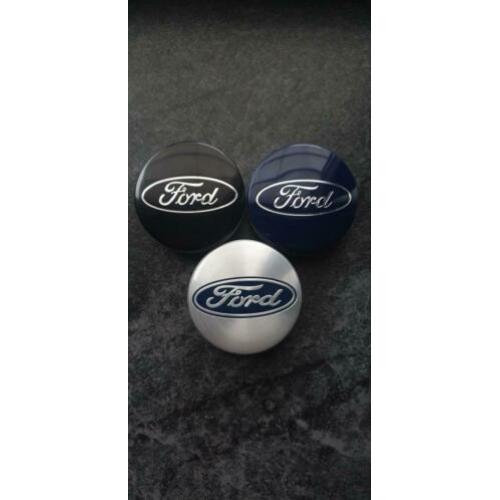 Ford naafdoppen 54 mm 3 kleuren€10,- incl.verz