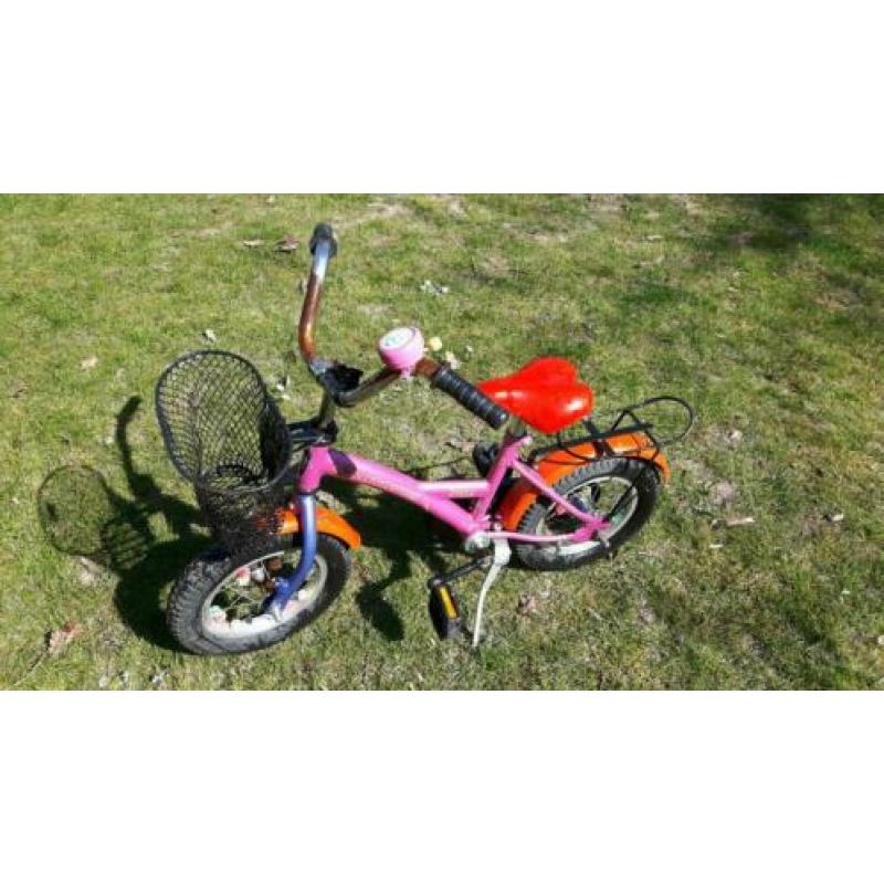Kinderfiets leuk om mee te starten 12.5 inch