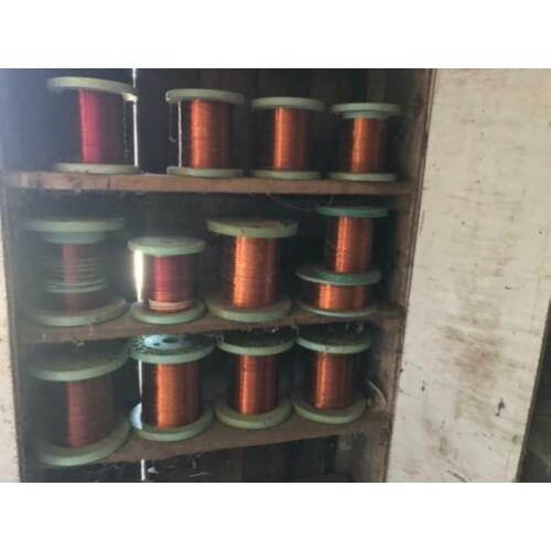 Partij wikkeldraad koper