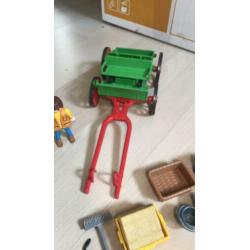 Playmobil paardenverzorging in zeer goede staat