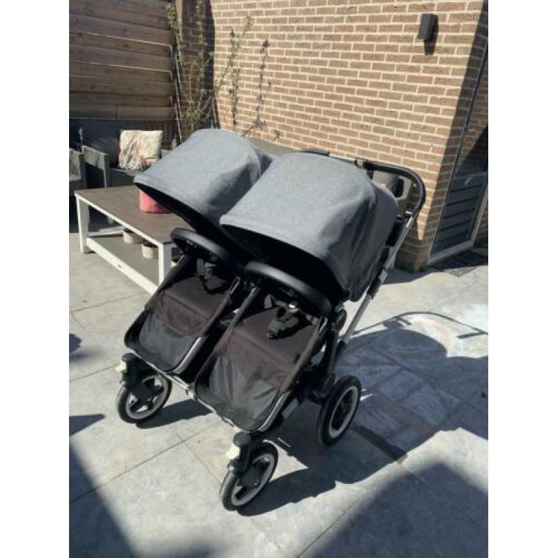 In zeer goede staat! Bugaboo donkey duo grey melange