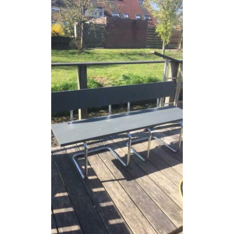 Tuin / eetkamer / serrebank