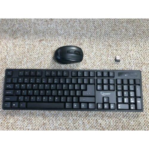 Gembird draadloos toetsenbord + muis