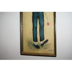 jolylle paintings door Jolylle.F - Idylle.F Vintage 60's