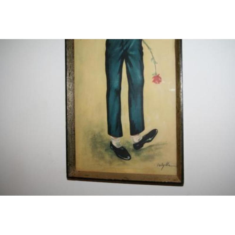 jolylle paintings door Jolylle.F - Idylle.F Vintage 60's