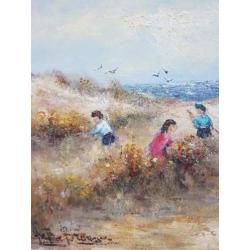 Peter Brouwer 1935 - 2010 - Kinderen in de duinen