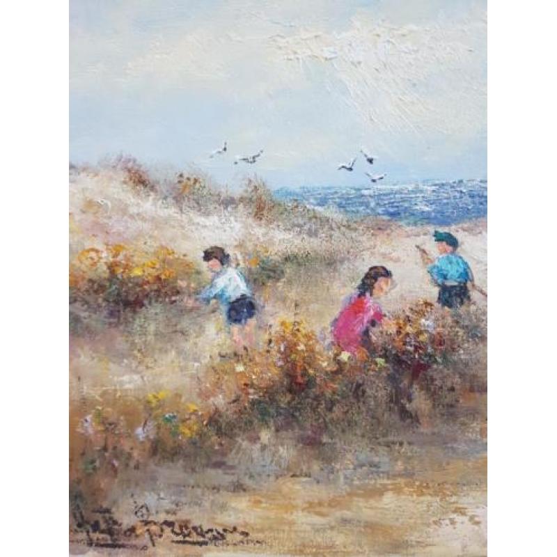 Peter Brouwer 1935 - 2010 - Kinderen in de duinen