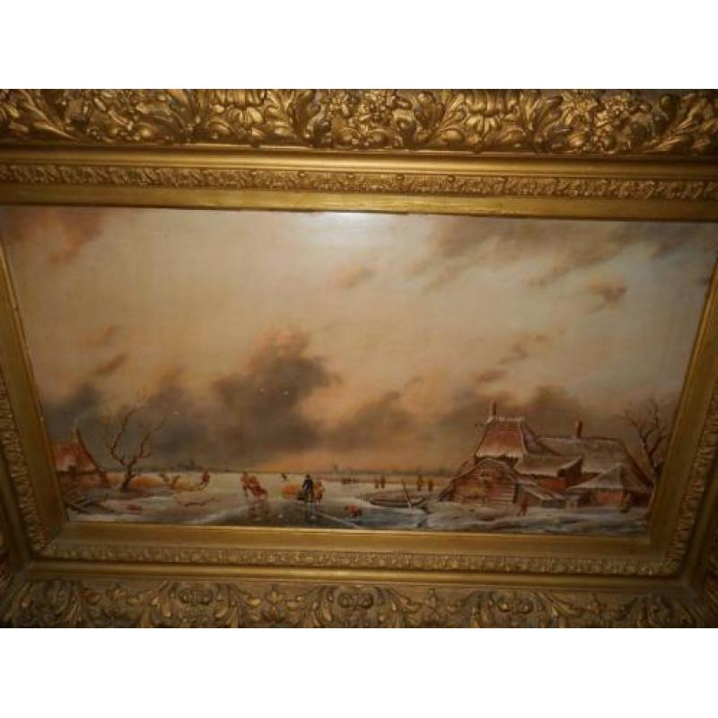 Adrianus Marijnissen 1899 - 1978, Groot winterlandschap.