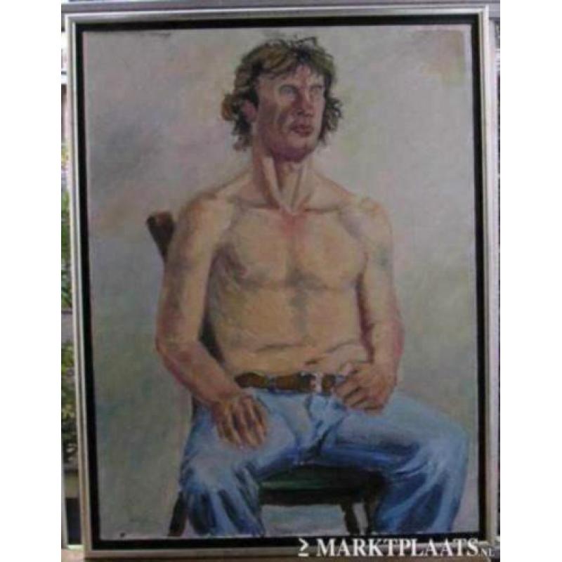 =MANNELIJK (half) NAAKTEN=collectie=diverse doeken=1900-1980
