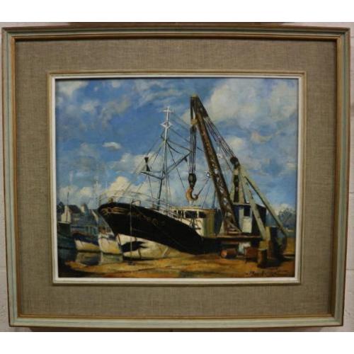 Max Ernest Clart, de scheepswerf