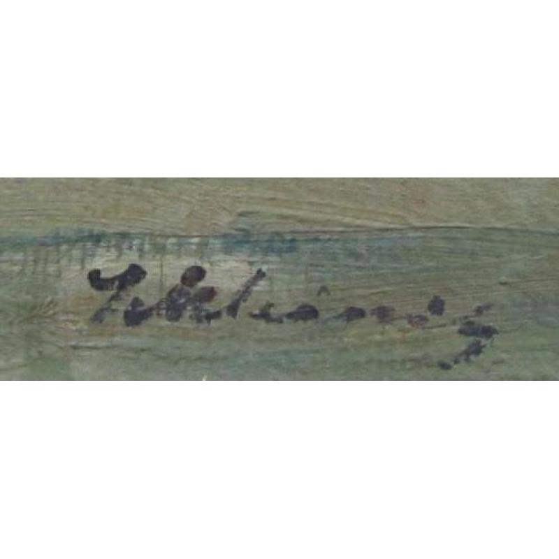 ==stilleven met rozen in vaas===GESIGNEERD====ca 1920==