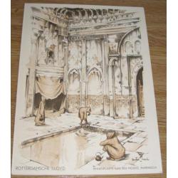 Anton Pieck - Diverse Menu's - o.a. Rotterdamsche Lloyd