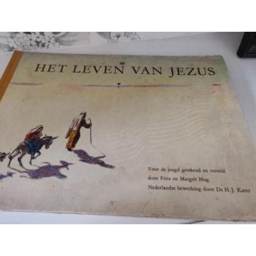 Antiek scheppingsverhaal het leven van Jezus bijbel 1960