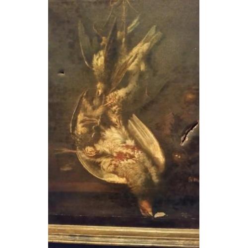 Antiek stilleven jachtbuit gesigneerd jachtstuk