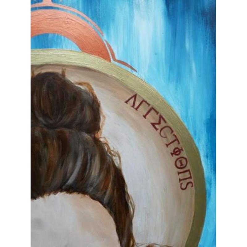Te koop, schilderij eigen werk
