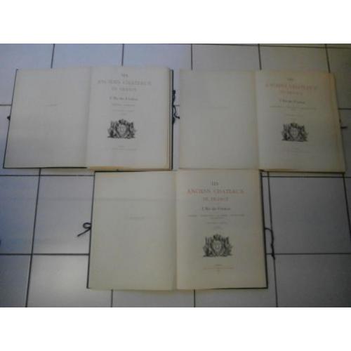 "Les anciens chateaux de France "(L'Ile-de-France) 3 mappen