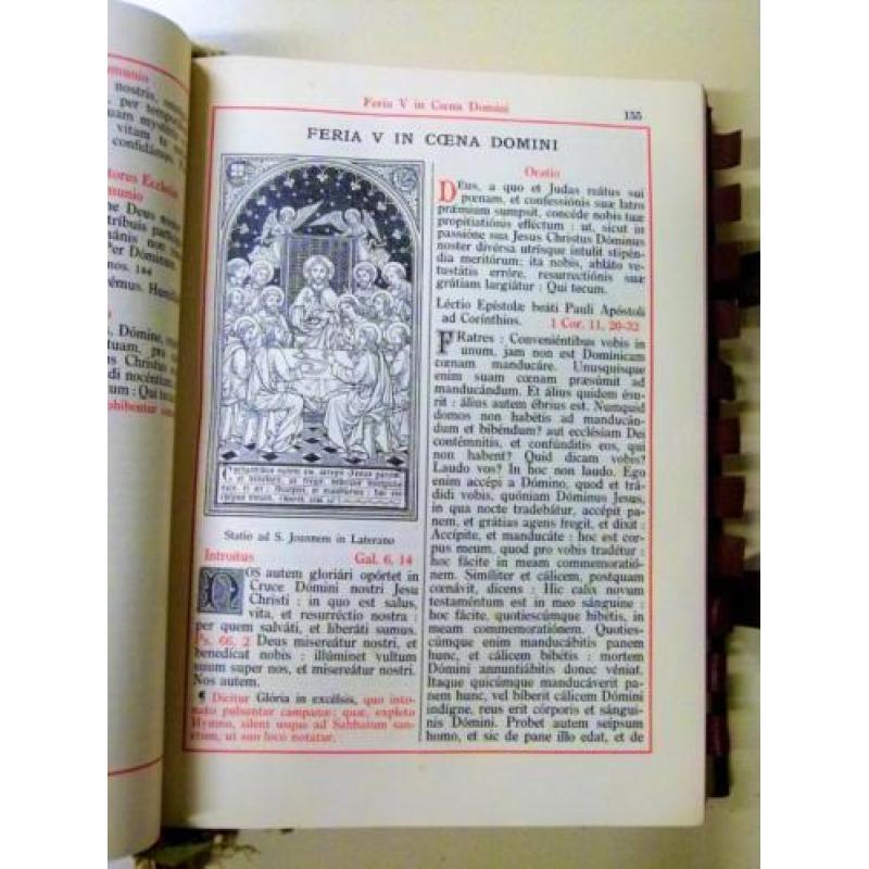 (237) Boek; missale Romanum - Vedastus Antonius Rasneur