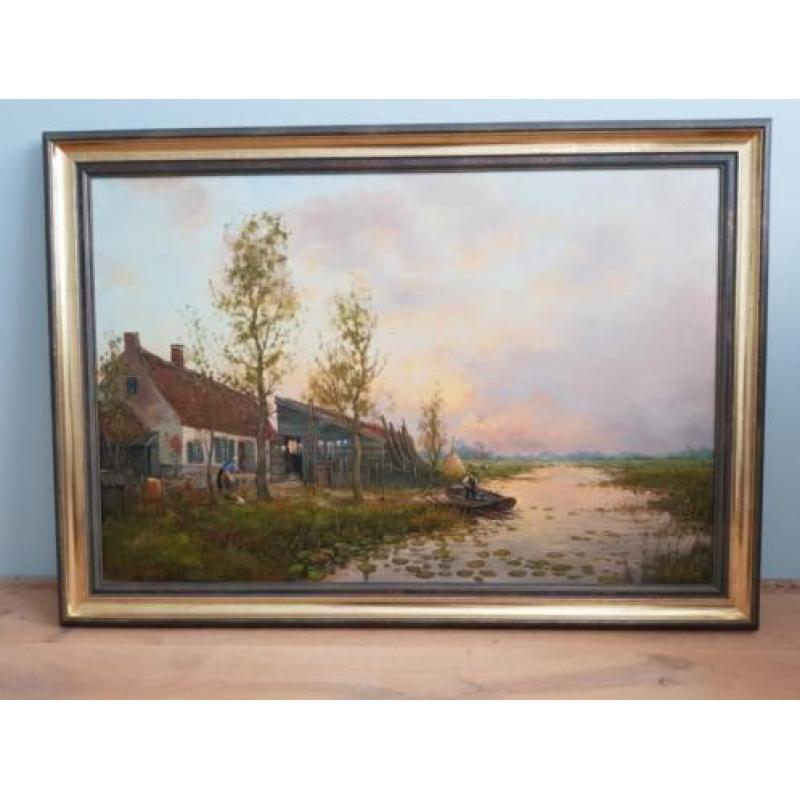 Olieverf Schilderij Albert Wessels