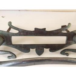 Franse jugendstil brievenbus 2x