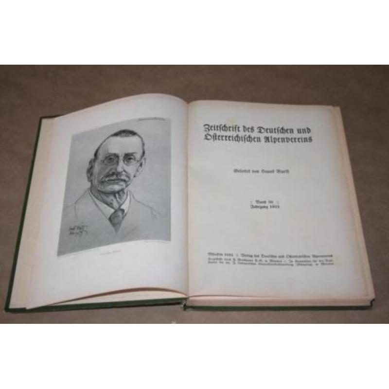 Bundeling Deutschen und Õstereichischen Alpenvereins 1925 !!