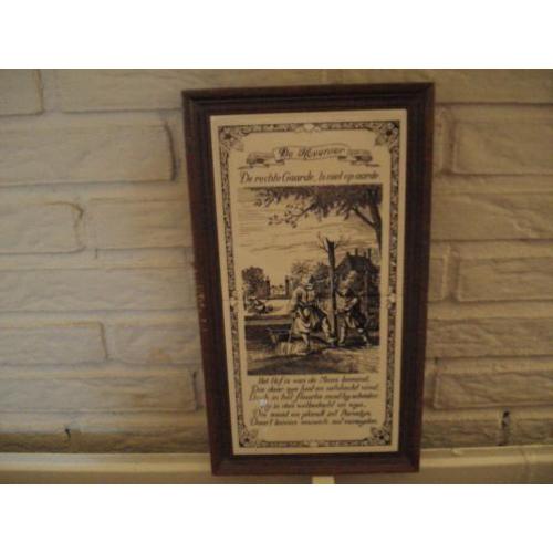 Mooi schilderijtje de hovenier.