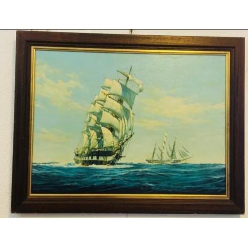 Olie Schilderij van K.A.Griffing