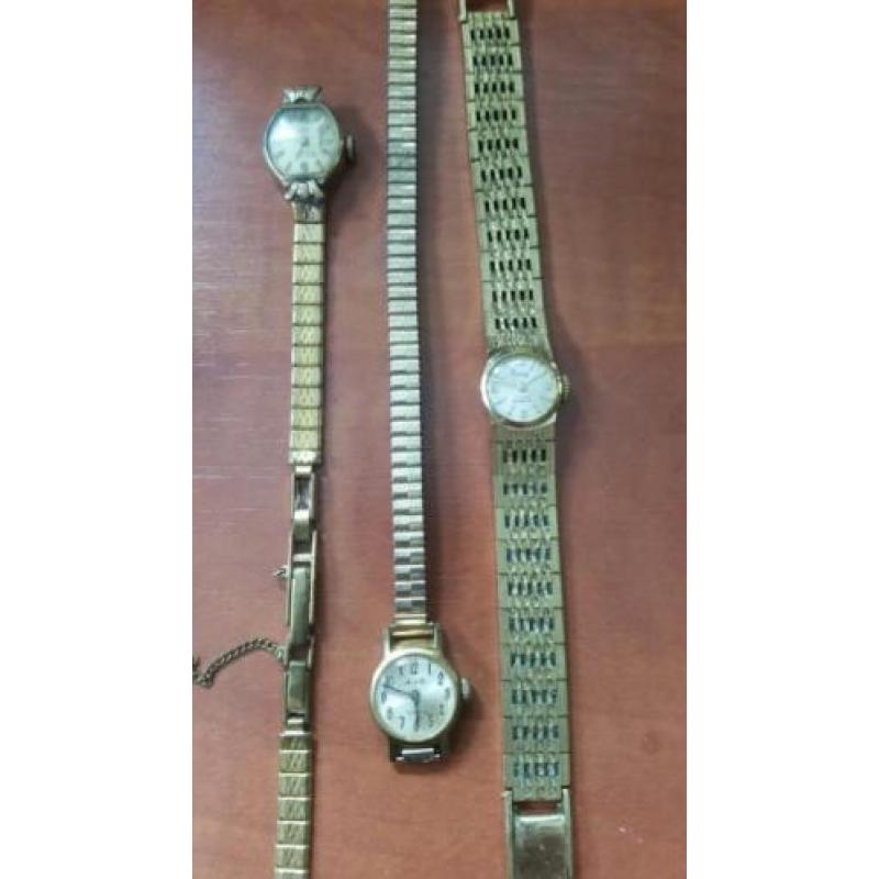 Oude horloges dames en heren