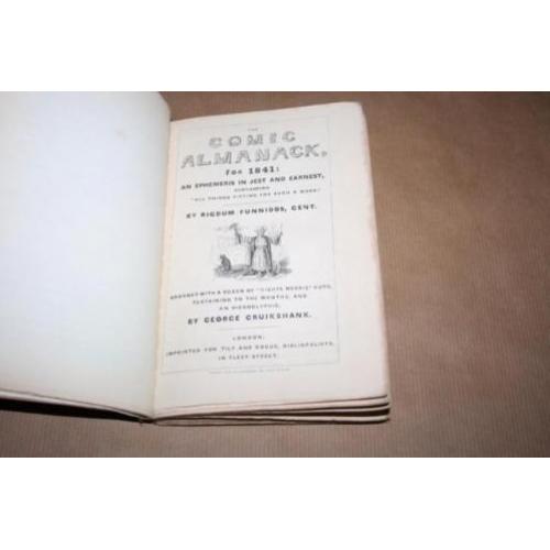 The Comic Almanack for 1841 - George Cruikshanck !!