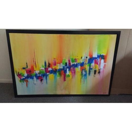Abstract schilderij