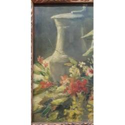 doek, 39 x 66, stilleven, Simon Maris 1873-1935