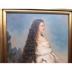 "Keizerin Elisabeth kijkt naar de sterren"