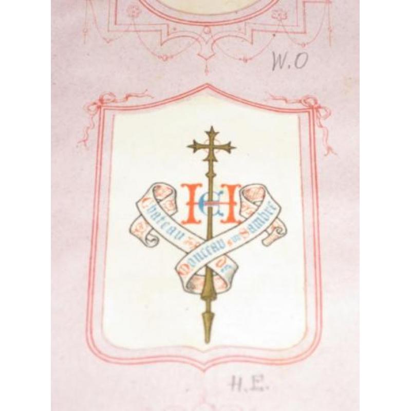 monogram familiewapens 293 stuks in boek rond 1900 (11)