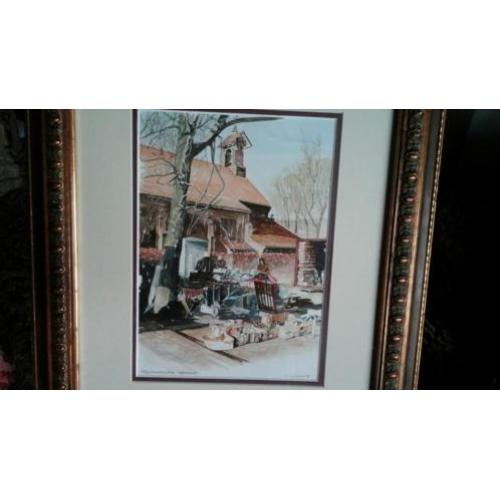 Aquarel van s wijnhorst