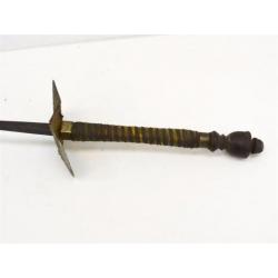 Antiek scherm zwaard schermzwaard dolk 79435