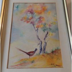Aquarel van Arthur Le Mire uit 1955 Sint Nicolaas