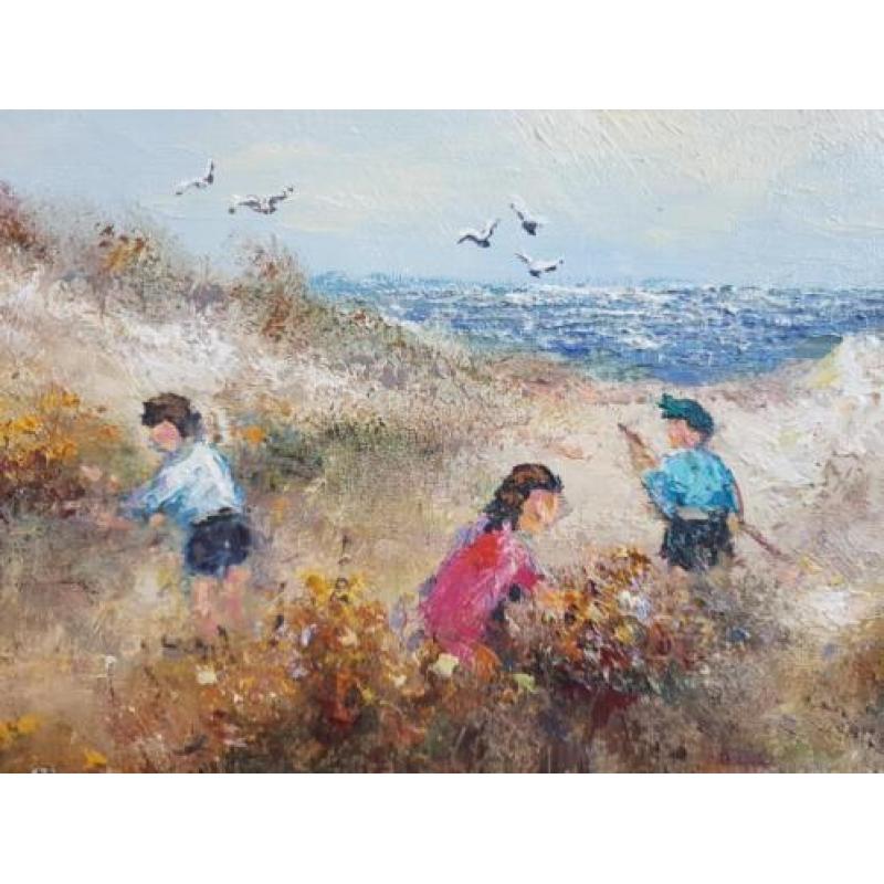 Peter Brouwer 1935 - 2010 - Kinderen in de duinen