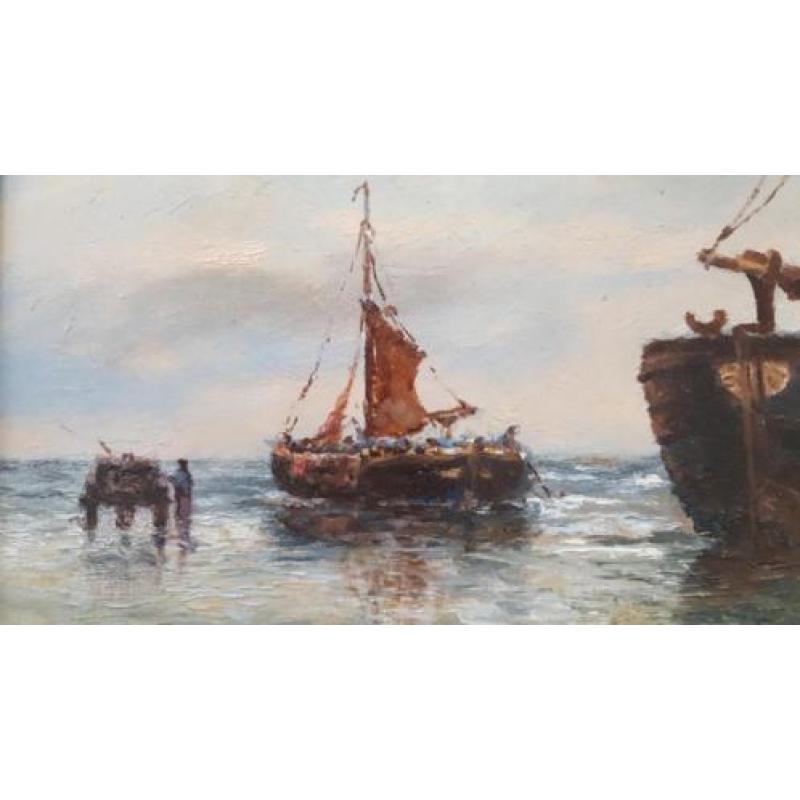 Uit inboedel A. KARSSEN olieverfschilderij