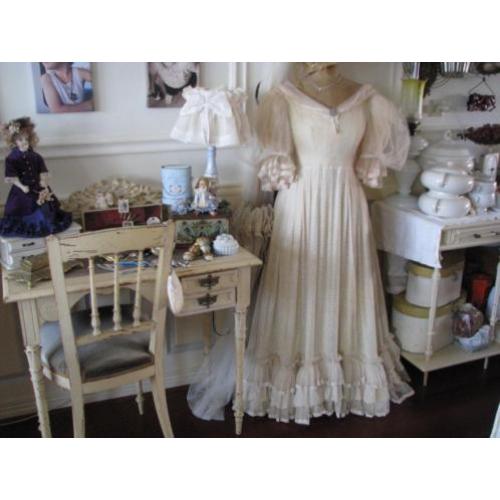 beeldige oude theater jurk.