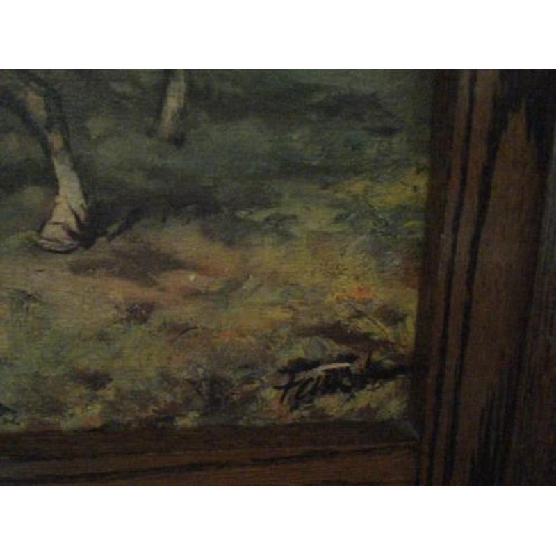 Mooi klassiek schilderij kompleet