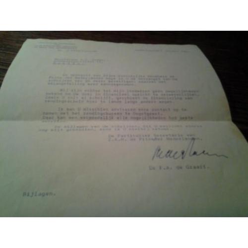 Mej. H.S.KRUGER GOUDENREGENSTR. 11. BUSSUM. 1963.