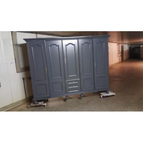 Mooie, zorgvuldig opgeknapte brocante massieve antieke eiken