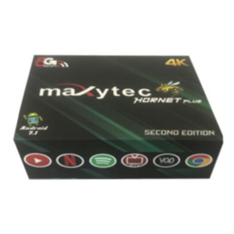 Maxytec Hornet 5G Plus V2 | 4K IPTV Box op Android 7.0