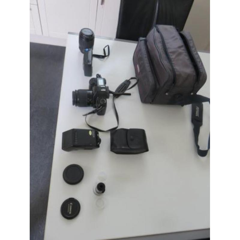 fototoestel analoog met toebehoren